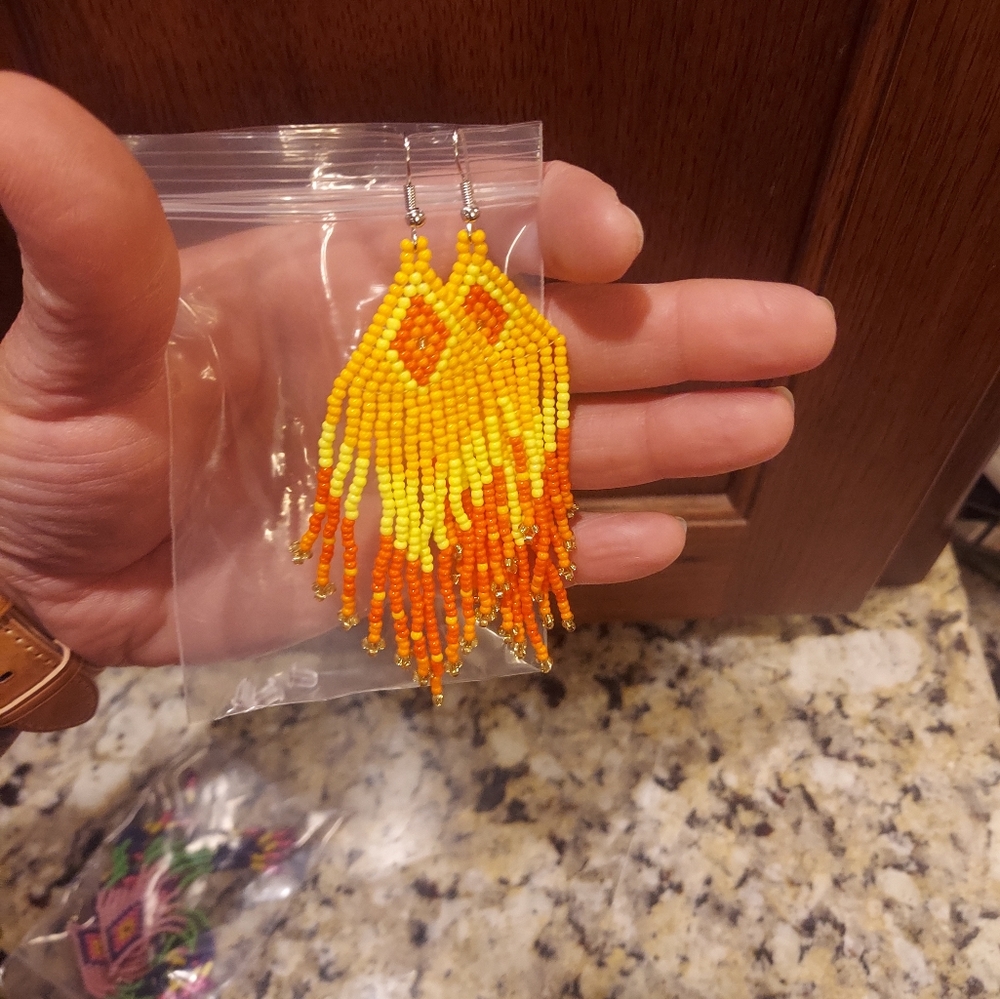 Beaded earings